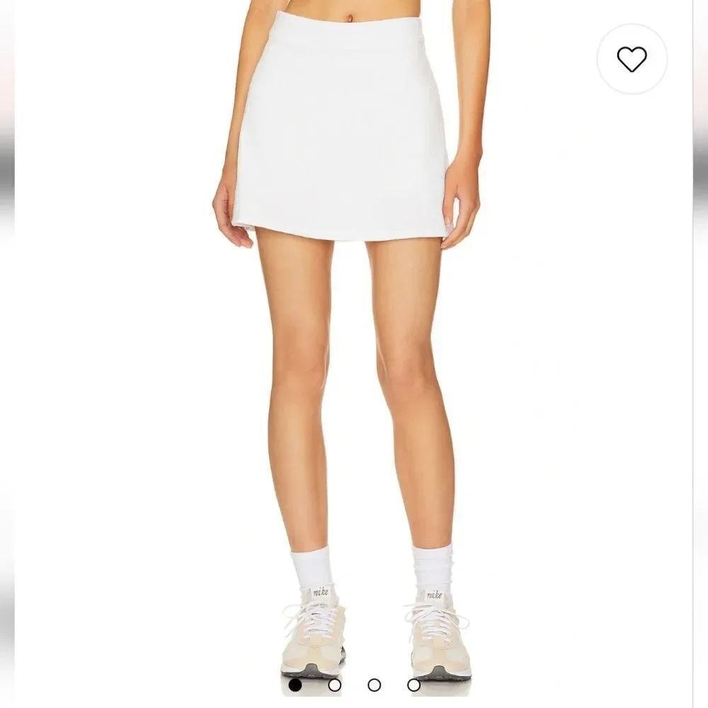 EleVen by Venus Williams One More Time High Waisted Skirt/Skort White Ja…